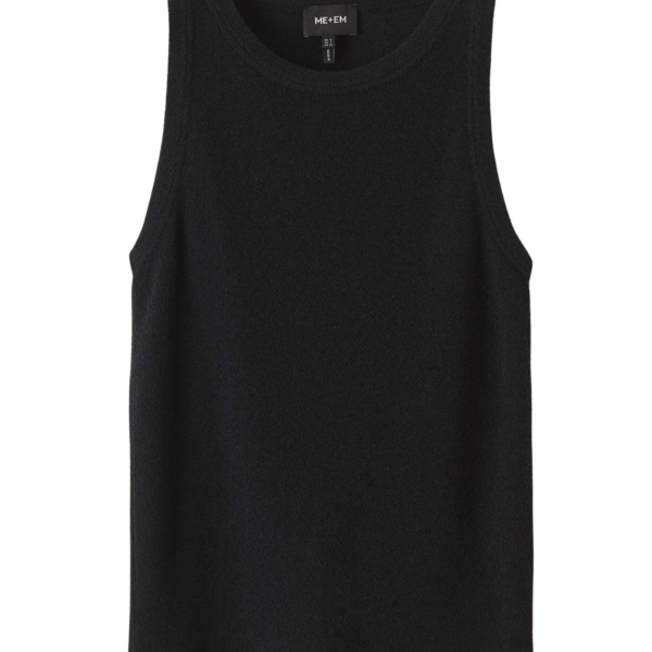Me and Em Textured Basic Tank
Bouclé Jersey Top