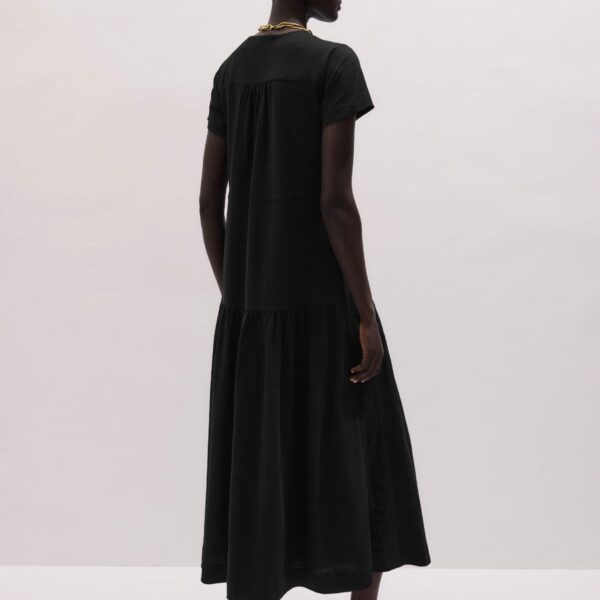Me and Em Tiered Maxi Dress
Slub Jersey Dress, view 3