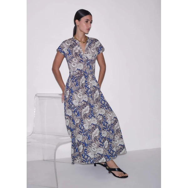 Me + Em Tiered Maxi Dress