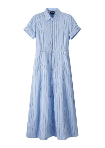 Me and Em Zip Neck Shirt Dress