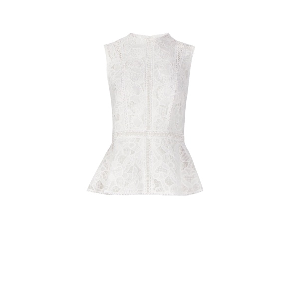 Costarellos Tops - Romantic Greek Lace - Shop at Luxury Shoes 