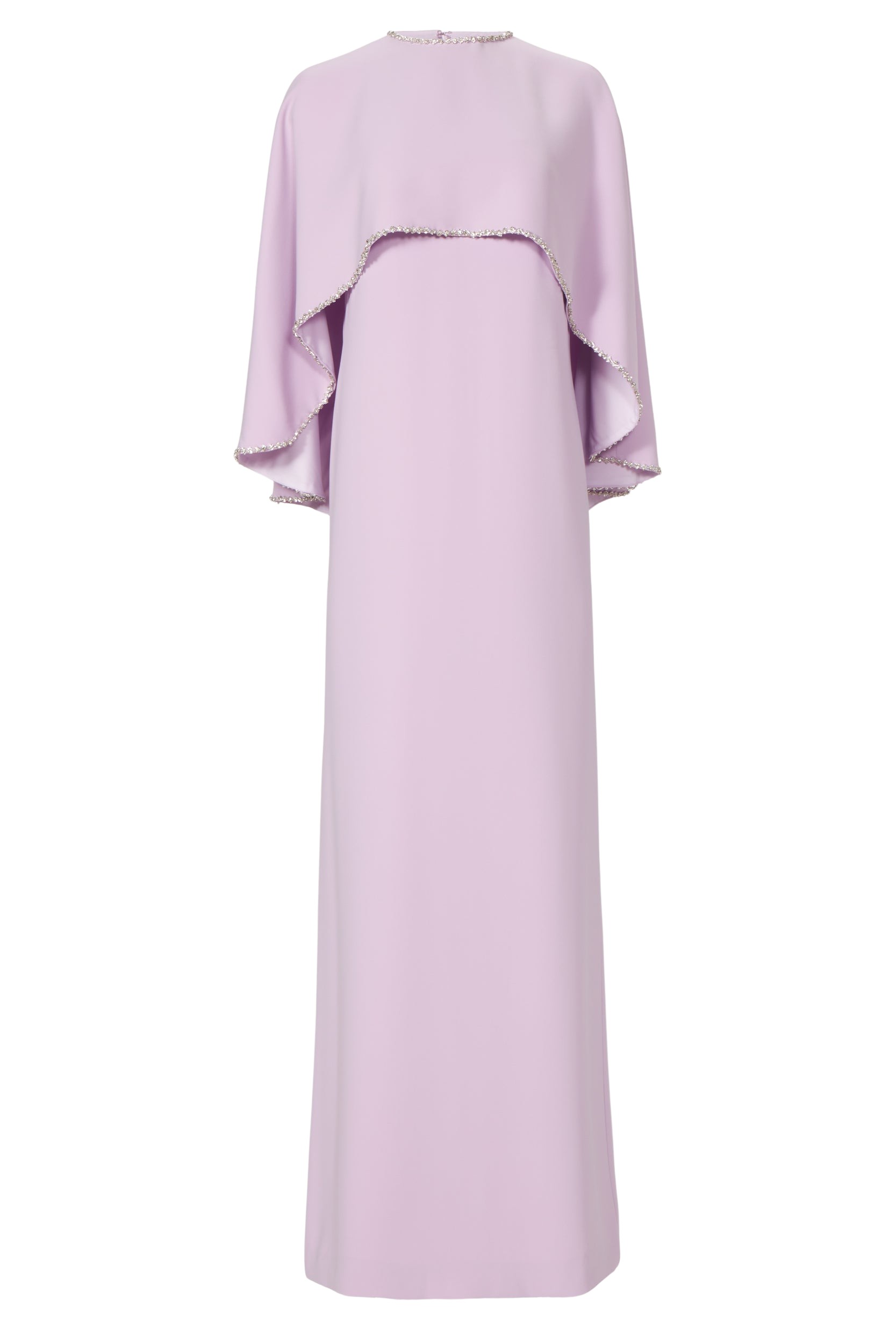 Costarellos Orianna Crepe Column Gown