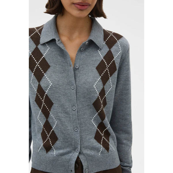 Oroton Argyle Cardigan - Oroton Knitwear - Australian Heritage Luxury - Shop at Luxury Shoes 