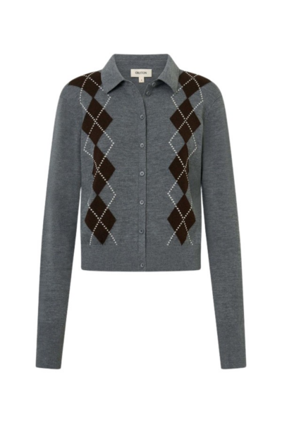 Oroton Argyle Cardigan - Oroton Knitwear - Australian Heritage Luxury - Shop at Luxury Shoes 