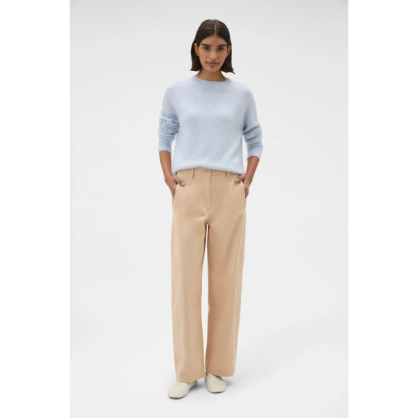 Oroton Barrel Twill Leg Pant - Oroton Pants - Australian Heritage Luxury - Shop at Luxury Shoes 