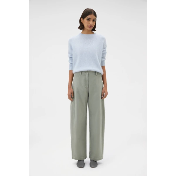 Oroton Barrel Twill Leg Pant - Oroton Pants - Australian Heritage Luxury - Shop at Luxury Shoes 