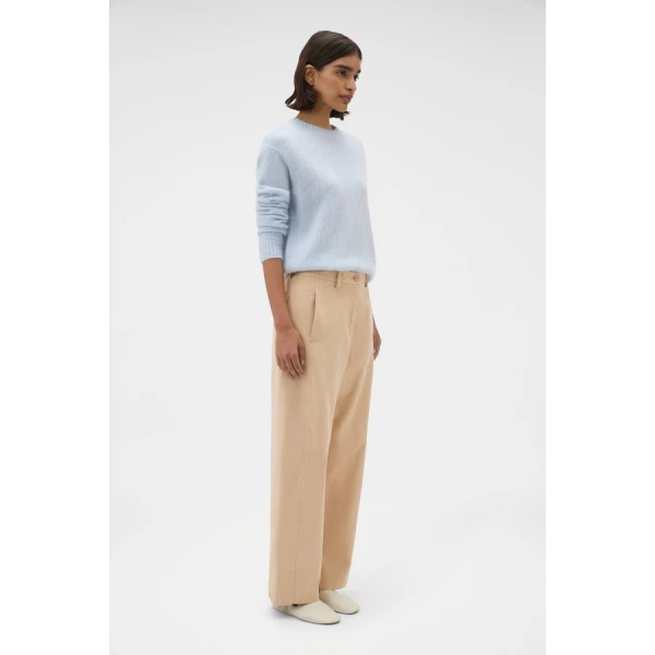 Oroton Barrel Twill Leg Pant - Oroton Pants - Australian Heritage Luxury - Shop at Luxury Shoes 