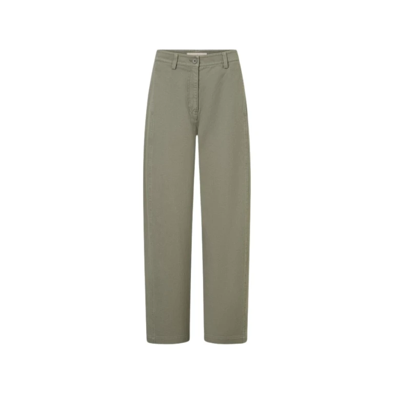 Oroton Barrel Twill Leg Pant - Oroton Pants - Australian Heritage Luxury - Shop at Luxury Shoes 