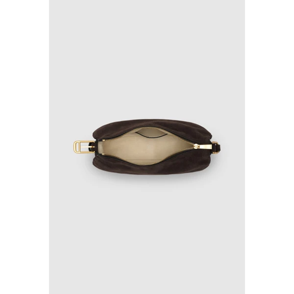 Oroton Cali Suede Baguette - Bags - Australian Luxury Leather Handbag at Luxury Shoes 
