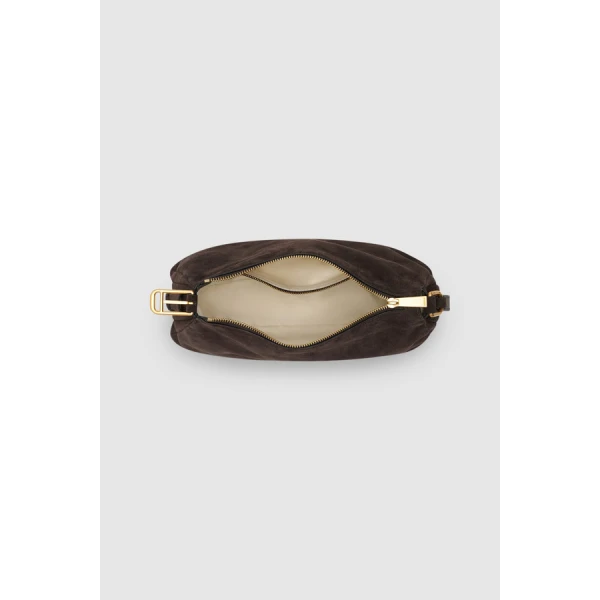 Oroton Cali Suede Shoulder Bag - Bags - Australian Luxury Leather Handbag at Luxury Shoes 