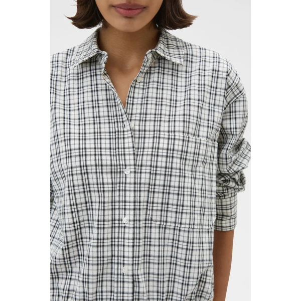 Oroton Check Bomber Shirt - Oroton Tops - Australian Heritage Luxury - Shop at Luxury Shoes 