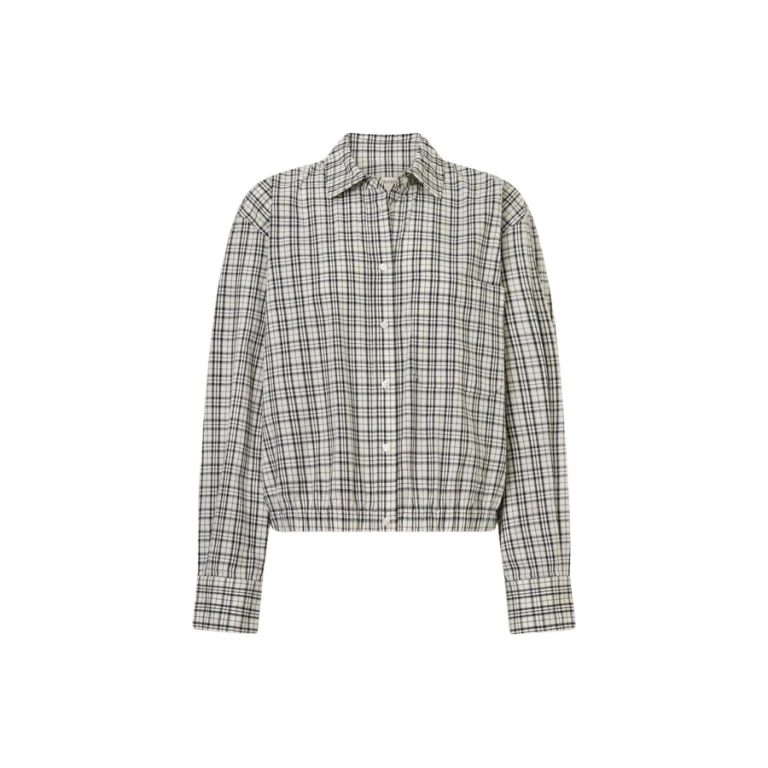 Oroton Check Bomber Shirt - Oroton Tops - Australian Heritage Luxury - Shop at Luxury Shoes 