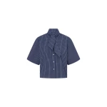 Oroton Check Tie Neck Shirt - Oroton Tops - Australian Heritage Luxury - Shop at Luxury Shoes 