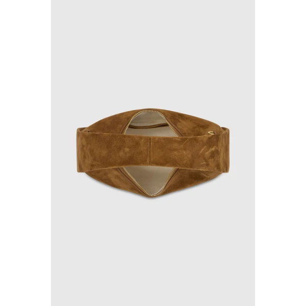 Oroton Clara Suede Mini Bag - Bags - Australian Luxury Leather Handbag at Luxury Shoes 