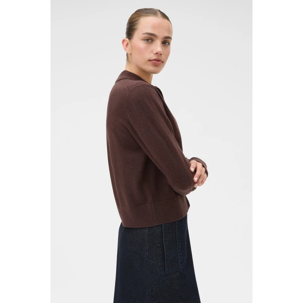 Oroton Collar Cardigan - Oroton Knitwear - Australian Heritage Luxury - Shop at Luxury Shoes 