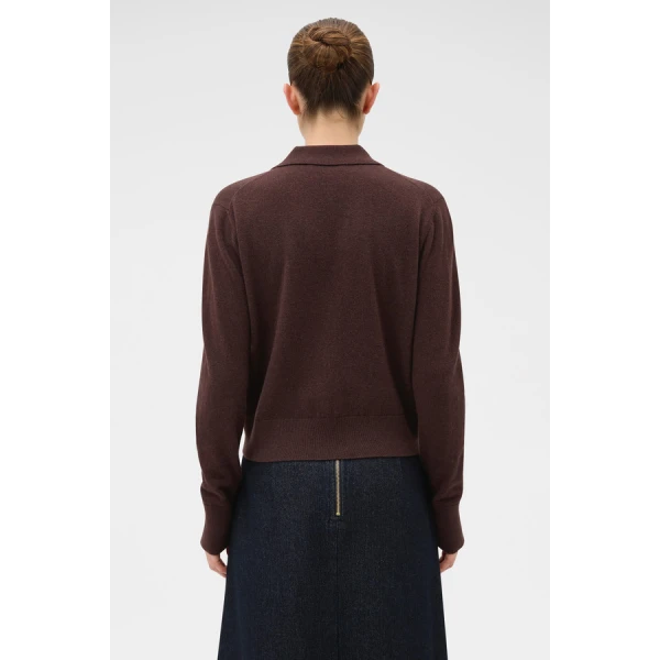 Oroton Collar Cardigan - Oroton Knitwear - Australian Heritage Luxury - Shop at Luxury Shoes 