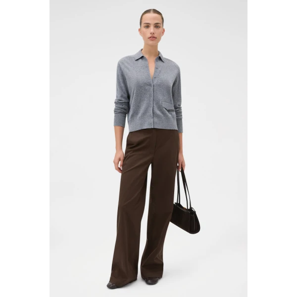 Oroton Collar Cardigan - Oroton Knitwear - Australian Heritage Luxury - Shop at Luxury Shoes 