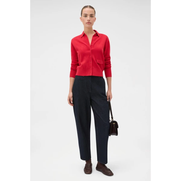 Oroton Collar Cardigan - Oroton Knitwear - Australian Heritage Luxury - Shop at Luxury Shoes 