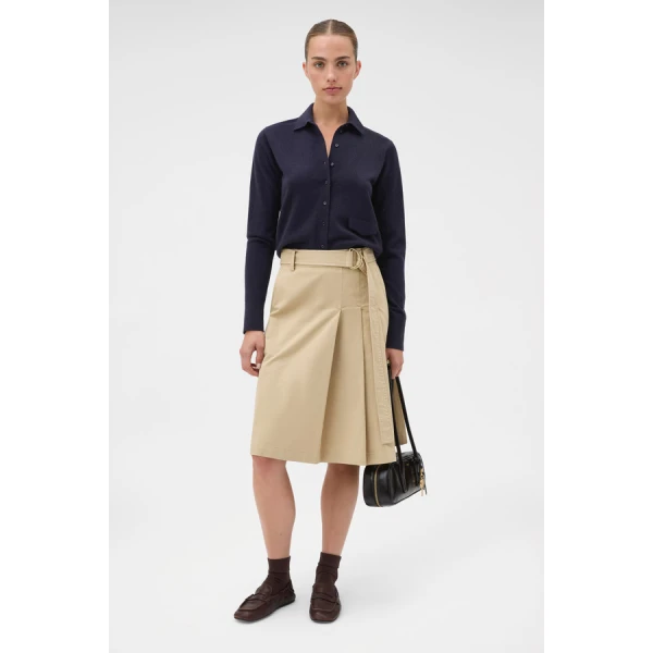 Oroton Collar Cardigan - Oroton Knitwear - Australian Heritage Luxury - Shop at Luxury Shoes 