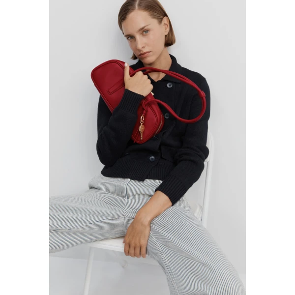 Oroton Collar Cardigan - Oroton Knitwear - Australian Heritage Luxury - Shop at Luxury Shoes 