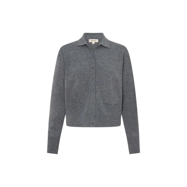 Oroton Collar Cardigan - Oroton Knitwear - Australian Heritage Luxury - Shop at Luxury Shoes 