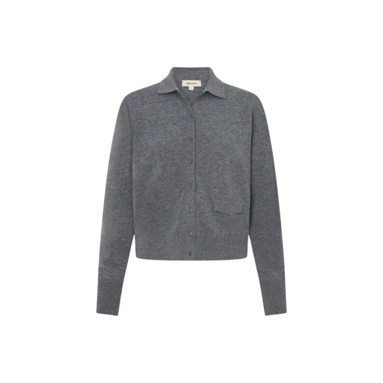Oroton Collar Cardigan - Oroton Knitwear - Australian Heritage Luxury - Shop at Luxury Shoes 
