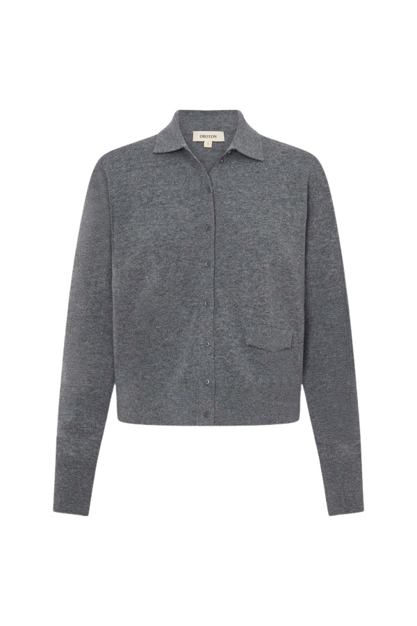 Oroton Collar Cardigan