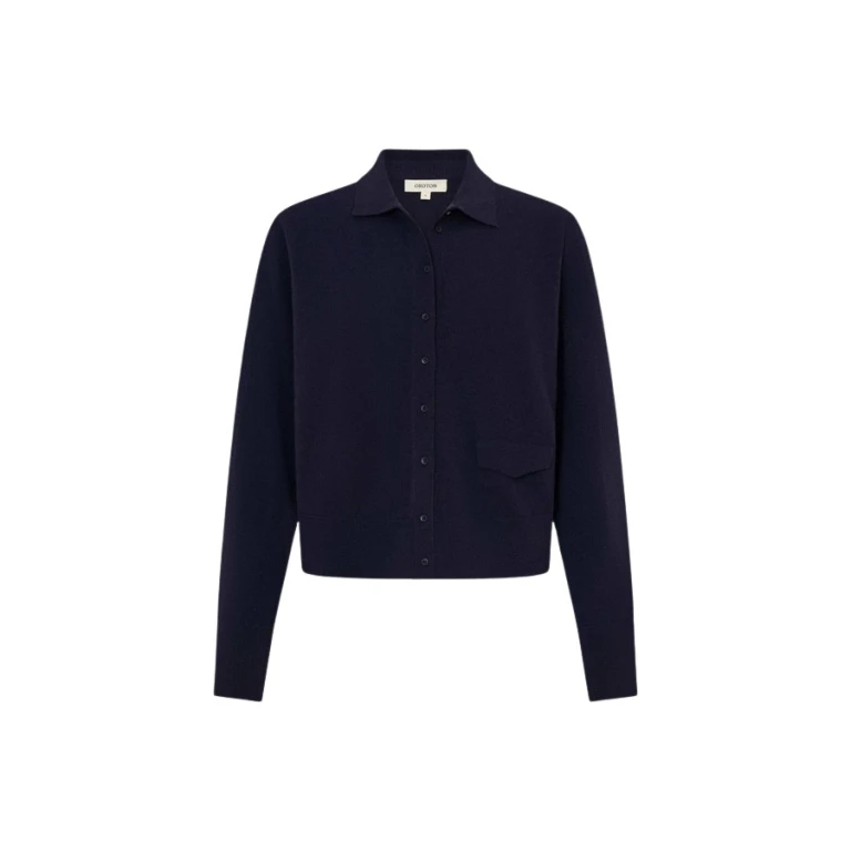Oroton Collar Cardigan - Oroton Knitwear - Australian Heritage Luxury - Shop at Luxury Shoes 