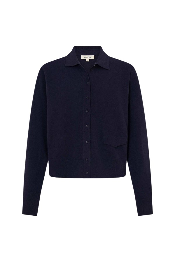 Oroton Collar Cardigan