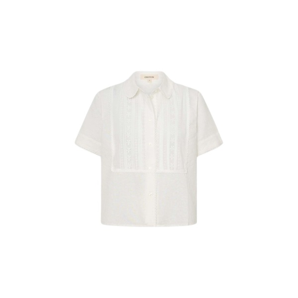 Oroton Delicate Short Sleeve Shirt - Oroton Tops - Australian Heritage Luxury - Shop at Luxury Shoes 