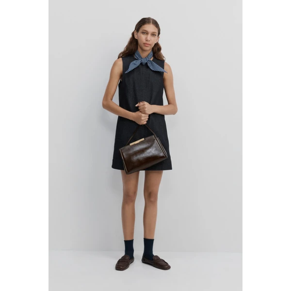 Oroton Denim Dress - Oroton Dresses - Australian Heritage Luxury - Shop at Luxury Shoes 