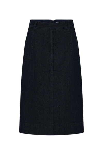 Oroton Denim Midi Skirt - Oroton Skirts - Australian Heritage Luxury - Shop at Luxury Shoes 