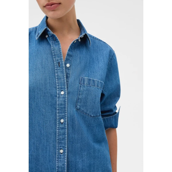 Oroton Denim Shirt - Oroton Tops - Australian Heritage Luxury - Shop at Luxury Shoes 