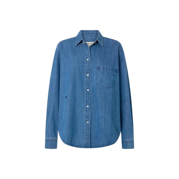 Oroton Denim Shirt - Oroton Tops - Australian Heritage Luxury - Shop at Luxury Shoes 