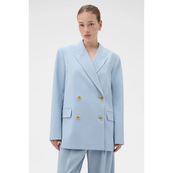 Oroton Double Breasted Blazer - Oroton Jackets - Australian Heritage Luxury - Shop at Luxury Shoes 