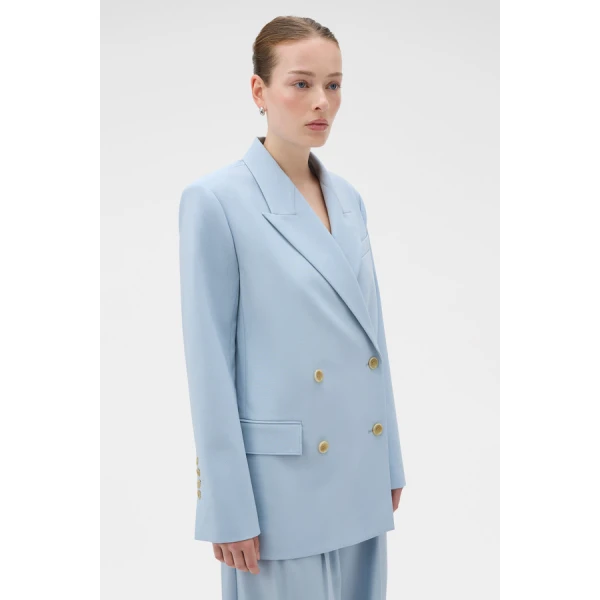 Oroton Double Breasted Blazer - Oroton Jackets - Australian Heritage Luxury - Shop at Luxury Shoes 