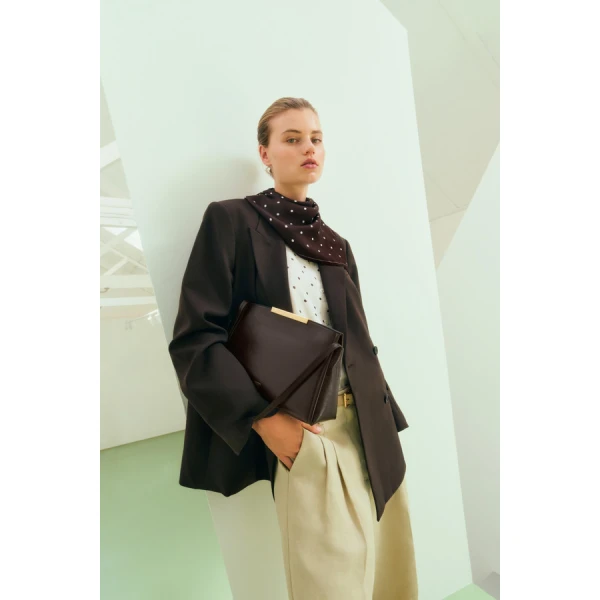 Oroton Double Breasted Blazer - Oroton Jackets - Australian Heritage Luxury - Shop at Luxury Shoes 