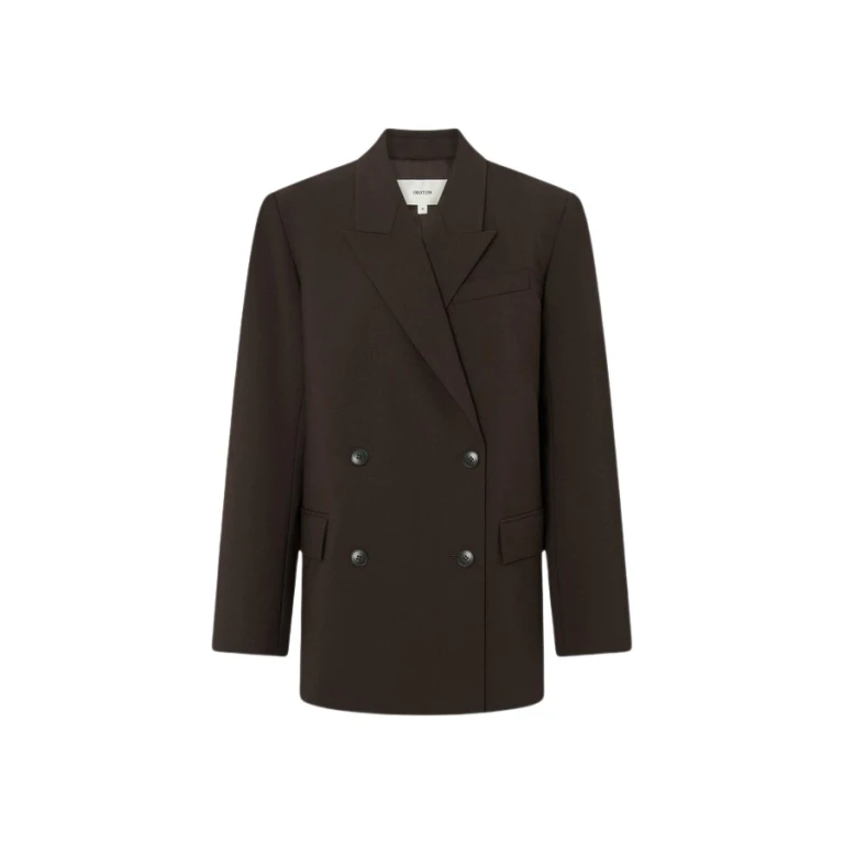 Oroton Double Breasted Blazer - Oroton Jackets - Australian Heritage Luxury - Shop at Luxury Shoes 