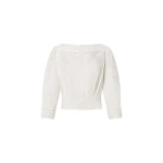 Oroton Drawn Thread Detail Blouse - Oroton Tops - Australian Heritage Luxury - Shop at Luxury Shoes 