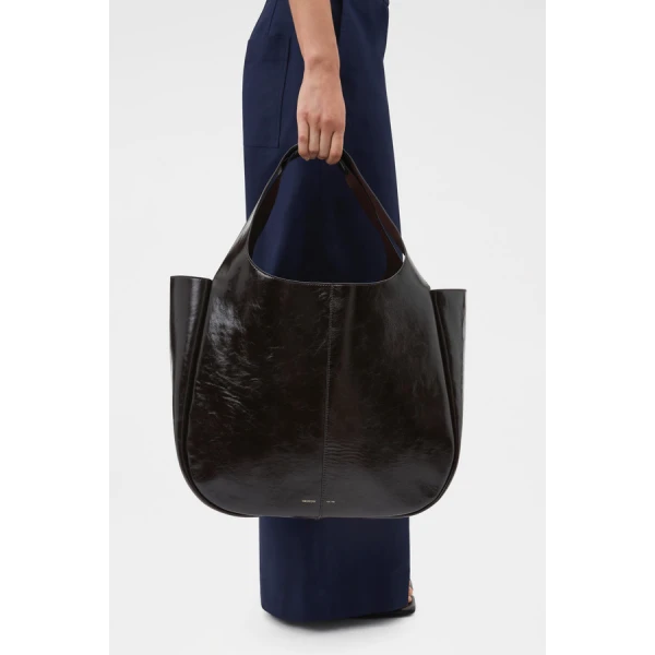 Oroton Emilia Large Tote Crackle - Bags - Australian Luxury Leather Handbag at Luxury Shoes 