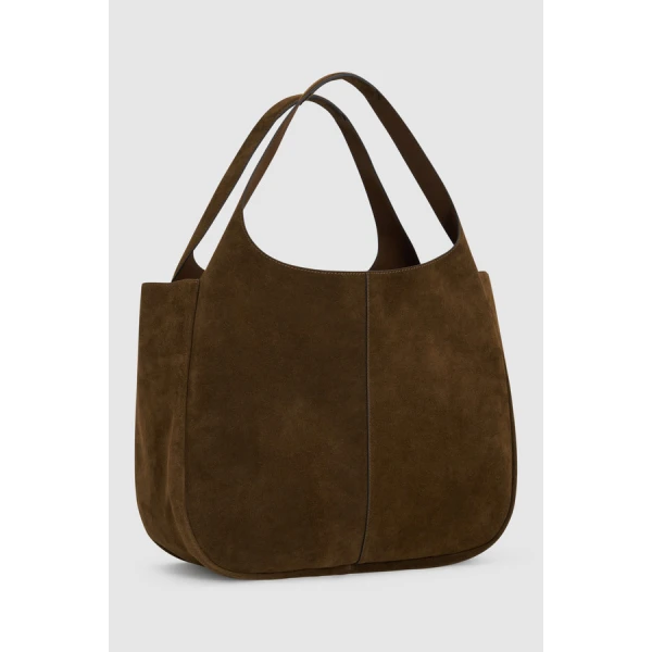 Oroton Emilia Suede Large Tote - Bags - Australian Luxury Leather Handbag at Luxury Shoes 