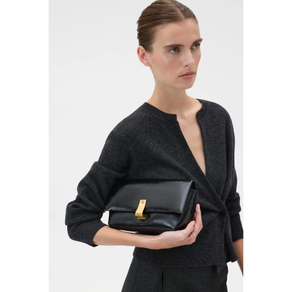 Oroton Etta Crackle Medium Clutch - Bags - Australian Luxury Leather Handbag at Luxury Shoes 