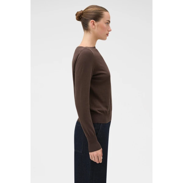 Oroton Fine Slash Neck Knit - Oroton Knitwear - Australian Heritage Luxury - Shop at Luxury Shoes 