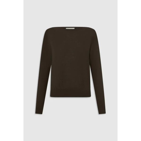 Oroton Fine Slash Neck Knit - Oroton Knitwear - Australian Heritage Luxury - Shop at Luxury Shoes 