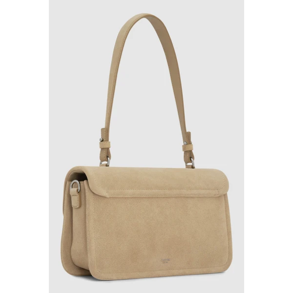 Oroton Finn Large Suede Day Bag - Bags - Australian Luxury Leather Handbag at Luxury Shoes 