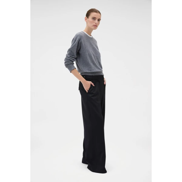 Oroton Flat Front Pant - Oroton Pants - Australian Heritage Luxury - Shop at Luxury Shoes 
