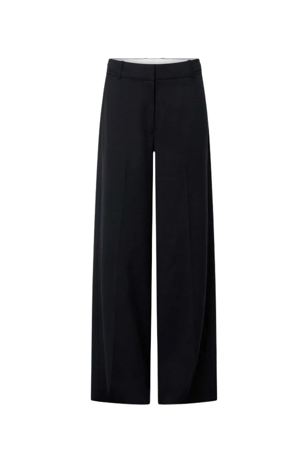 Oroton-Flat-Front-Pant-885922_nobg Oroton Flat Front Pant - Oroton Pants - Australian Heritage Luxury - Shop at Luxury Shoes