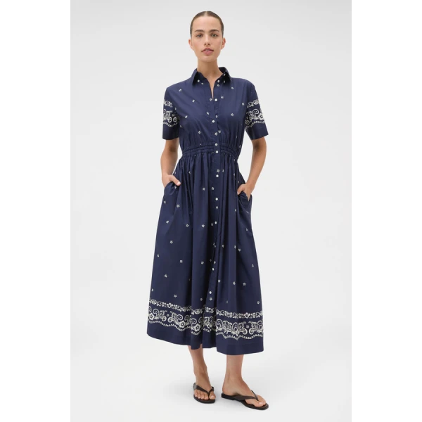 Oroton Floral Bandana Shirt Dress - Oroton Dresses - Australian Heritage Luxury - Shop at Luxury Shoes 
