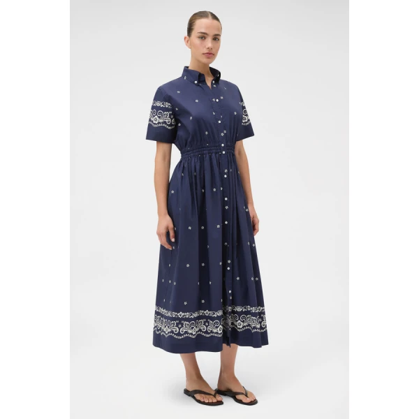 Oroton Floral Bandana Shirt Dress - Oroton Dresses - Australian Heritage Luxury - Shop at Luxury Shoes 