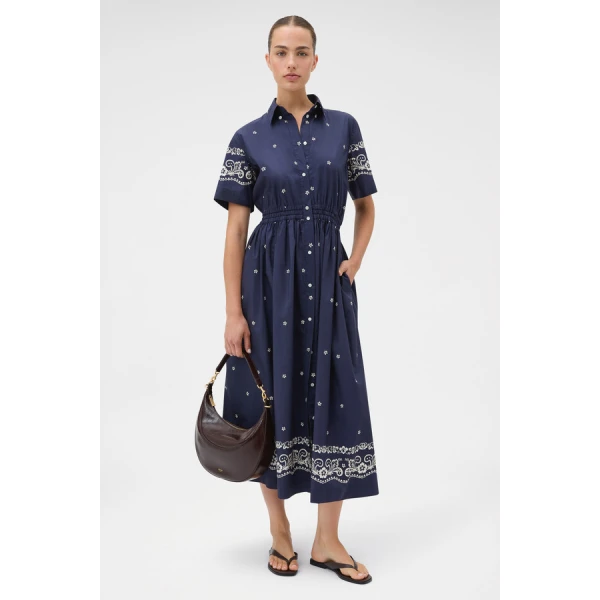 Oroton Floral Bandana Shirt Dress - Oroton Dresses - Australian Heritage Luxury - Shop at Luxury Shoes 